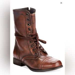 Women's Troopa Lace-up Combat Boots Size 8